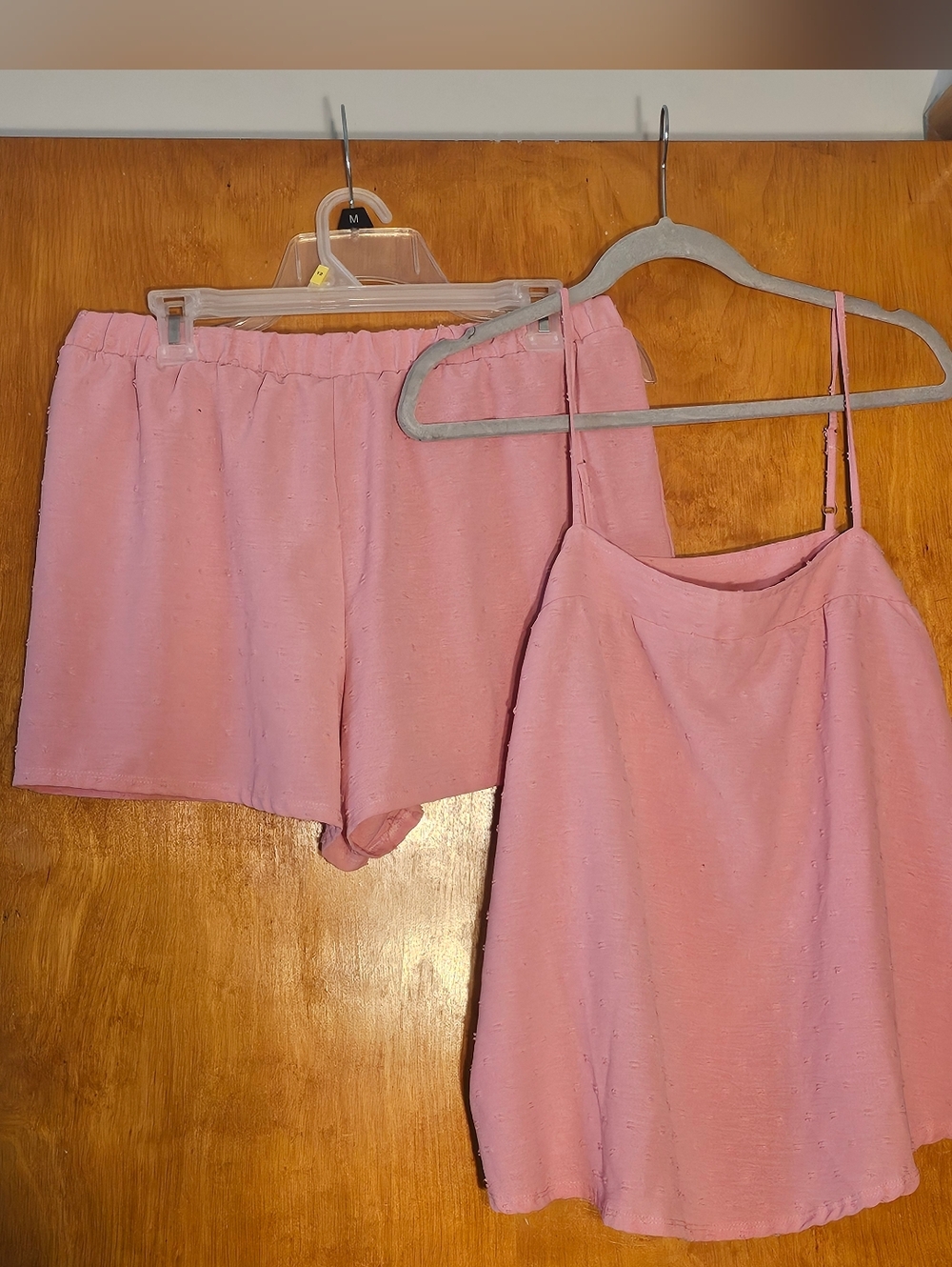 Lucky Brand Lounge Set Women’s XL Pink Tank & Shorts Pajama Set Soft